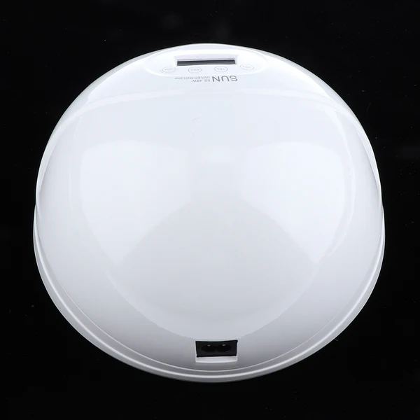 Recyclable Maxbell 48W LED UV Nail Dryer Curing Lamp for Fingernail Gel Based Polish Drying EU White Natural