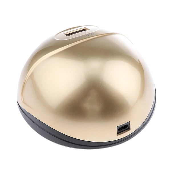 Enhanced Maxbell 48W LED UV Nail Dryer Curing Lamp for Fingernail Gel Based Polish Drying EU Gold Relaxed