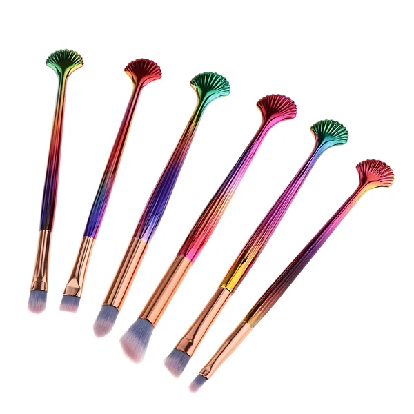 World-Class Maxbell 10 Pieces Makeup Brushes Foundation Eyebrow Eyeliner Blush Cosmetic Set D Detailed