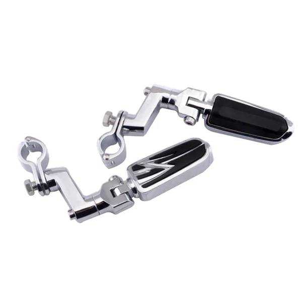 Reliable Maxbell Motorcycle Front Folding Footpegs Pedals for Yamaha w 1 Engine Guard Frame Elite