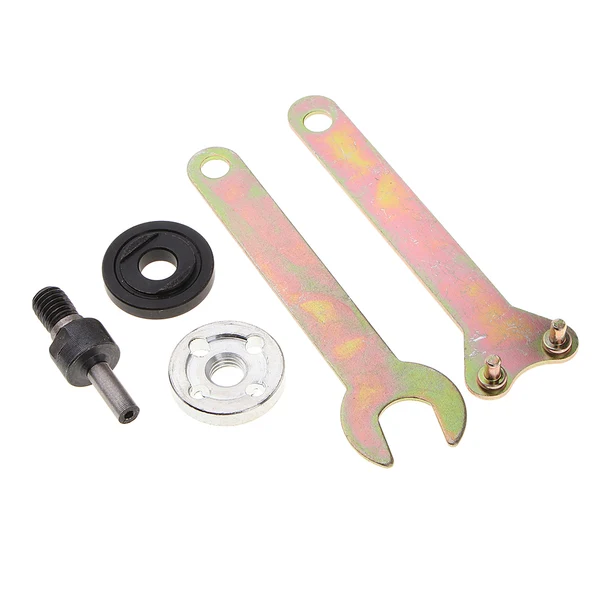 Fine Maxbell 5 Sets Arbor Mandrel Adaptor Wrench Tool Accessories for Angle Grinder 6mm Secure