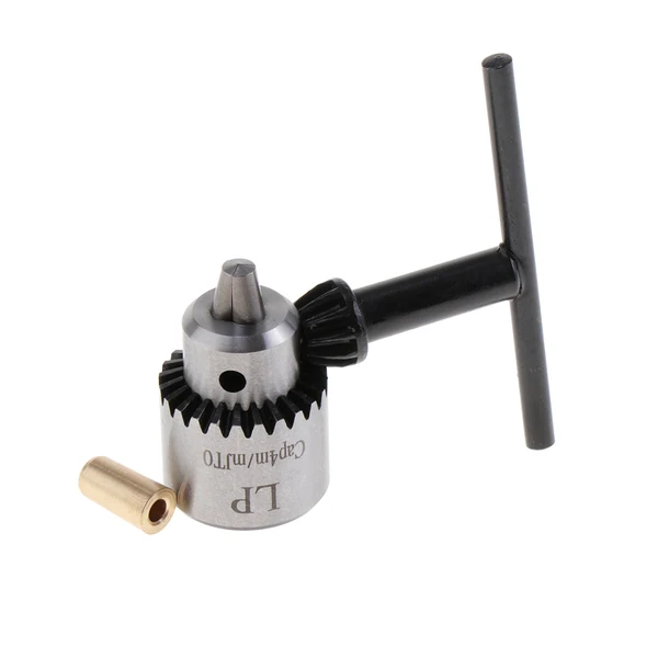 Traditional Maxbell 3Pcs Motor Drill Chuck Clamp 0.3-4mm Shaft Connecting Rod T Wrench 3.17mm Sustainable