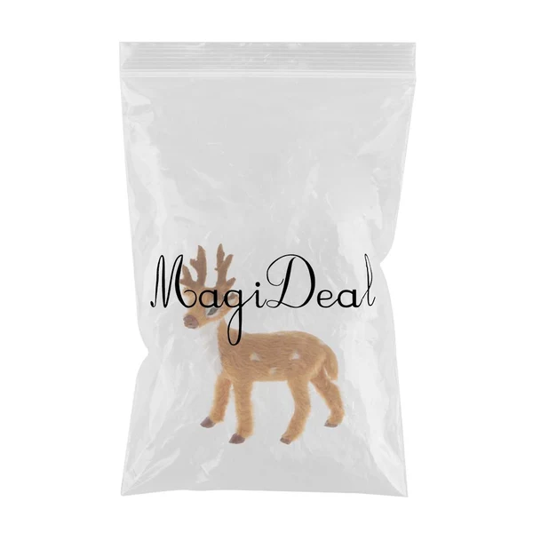 Modern Maxbell Miniature istic Deer Figurine Statue Model Home Gift Decorative Standing Organic