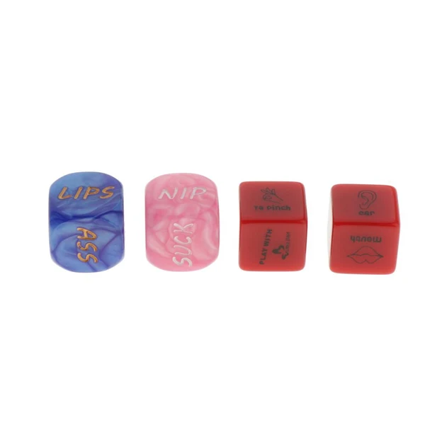 Easy-to-Use Maxbell 4PCS Sex Dice Positions Adult Couples Game Toy Naughty Bed Fashionable