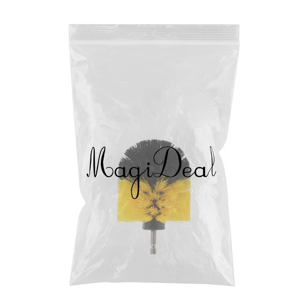 Crafted Maxbell Power Scrubber Cleaning Drill Brush Tub Cleaner Yellow Medium Brush 3.5inch Casual