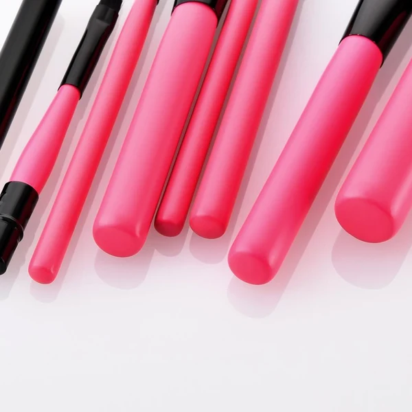 Healthy Maxbell Makeup Brushes Set Concealer Lip Eyebrow Line Powder Foundation Brush Tool Rose Red Convenient