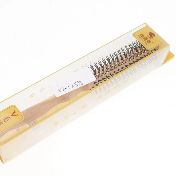 Trendy Maxbell Wooden Lotus Round Hair Care Brush Wavy Curling Detangling Comb Hairbrush S Casual