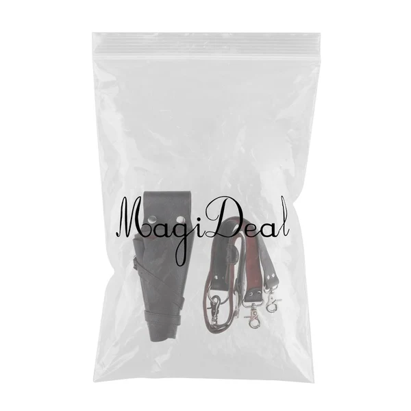 Optimized Maxbell Leather Hair Scissor Storage Case Salon Pet Hairdressing Tools Pouch Brown Functional