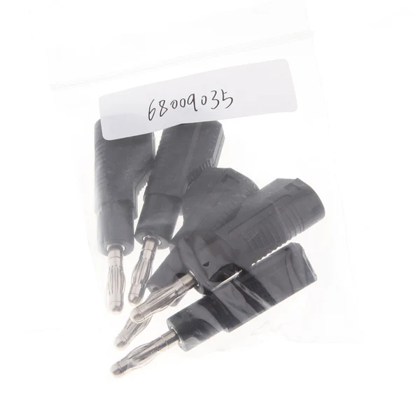 Optimized Maxbell 5Pcs Unshrouded Stackable 4mm Banana Plug Speaker Cable Connectors black Unique