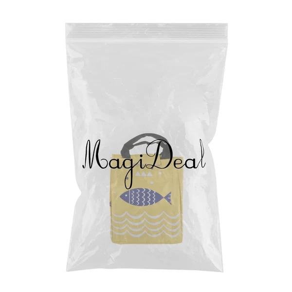 Consistent Maxbell Lunch Bags Canvas Insulated Waterproof Aluminum Foil sticker fish yellow Selected
