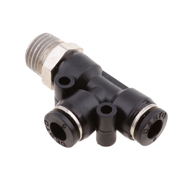 Traditional Maxbell 5 Pieces Air Water Line Hose Tube Triple Push In Pneumatic Fitting DPD-D6-02 Effective