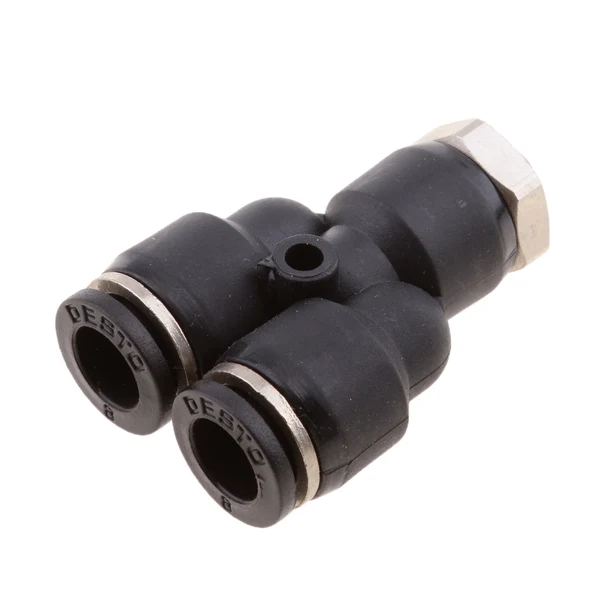 Expertly Made Maxbell 5 Pieces Air Water Hose Triple Push In Male Thread Pneumatic DPX-X8-M5 Genuine