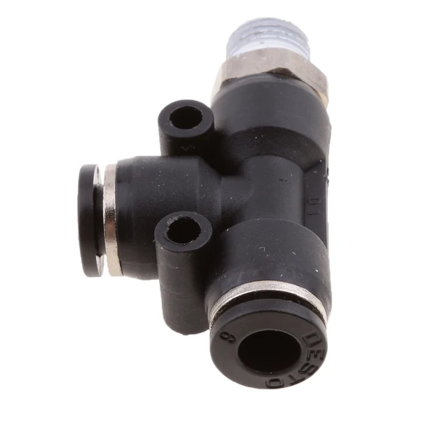 Minimalist Maxbell 5 Pieces Air Water Line Hose Tube Triple Push In Pneumatic Fitting DPD-D6-01 Flexible