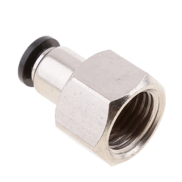 Carefully Designed Maxbell 5PCS DPCF4-02 Air Water Hose Tube Push In Female Thread Pneumatic Fittings Eco-Friendly