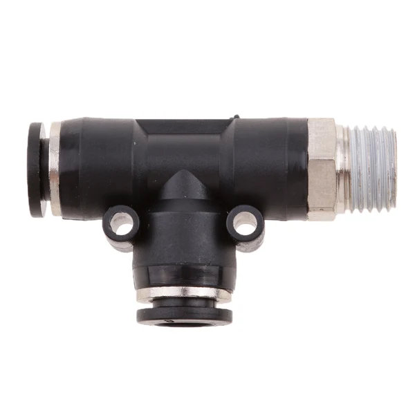 Versatile Maxbell 5 Pieces Air Water Line Hose Tube Triple Push In Pneumatic Fitting DPD-D8-02 Green
