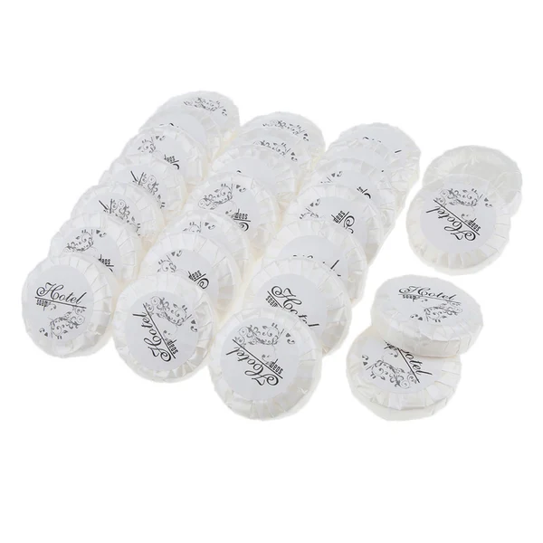 Classic Maxbell 150Piece Portable Mini Round Hotel Cleansing Soaps Bar Travel Bath Soap 13g Crafted