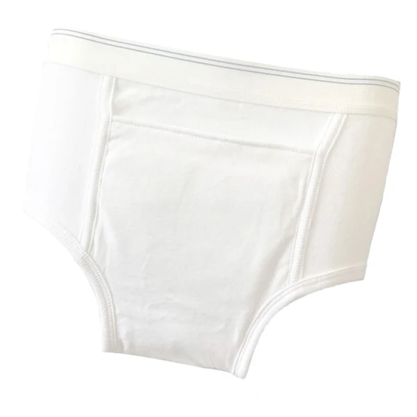 High-Quality Maxbell Washable Absorbency Incontinence Aid Cotton Underwear Briefs for Men S Powerful