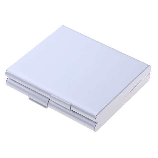 World-Class Maxbell Pocket Carrying Cigarette Box Cigar Case Holder for 20pcs Cigarettes Silver Sophisticated