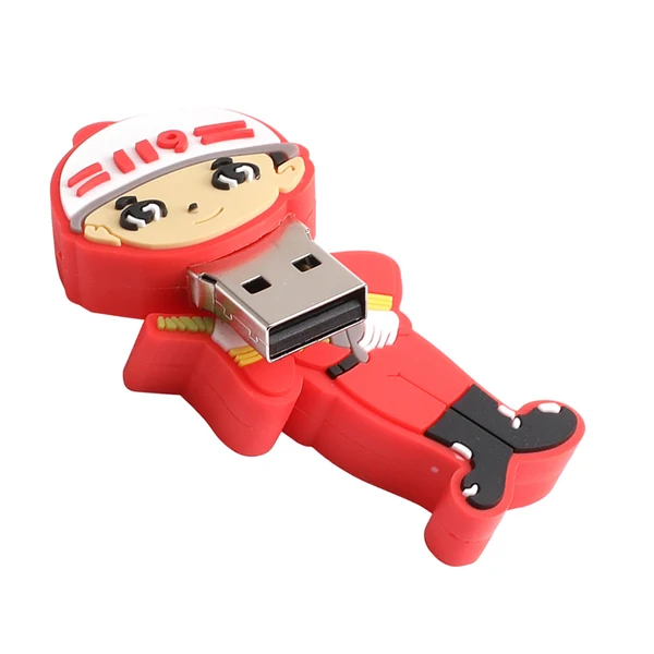 Refined Maxbell USB 2.0 Firemen Flash Drive Memory Waterproof U-Disk 32GB Detailed