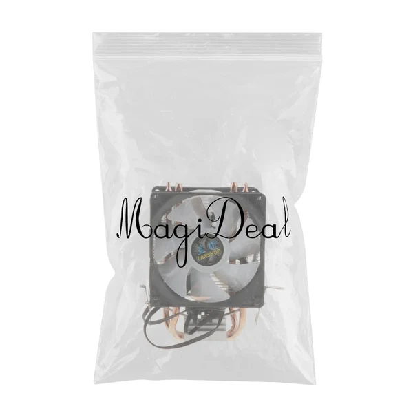 Contemporary Maxbell 3 Pin Liquid CPU Cooler Cooling Fan Silent Radiator Colorful light Verified