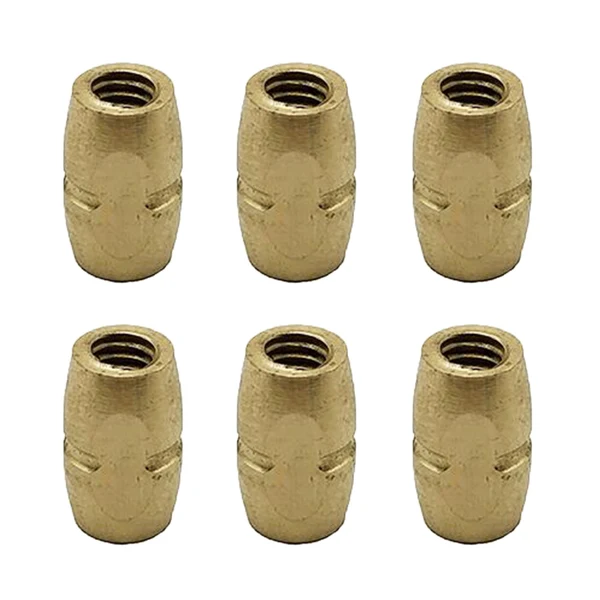 Outstanding Maxbell 6 Pieces Flute Head Nuts Socket Nuts Instruments Accessories Reusable