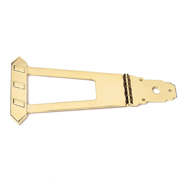 Optimized Maxbell 6 String Archtop Guitar Trapeze Tailpiece Bridge Golden Recyclable