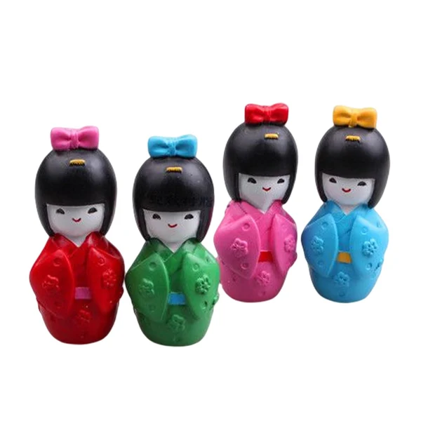 Next-Generation Maxbell 4x Handcrafted Japanese Doll Resin Statue Tabletop Decoration Exquisite Contemporary