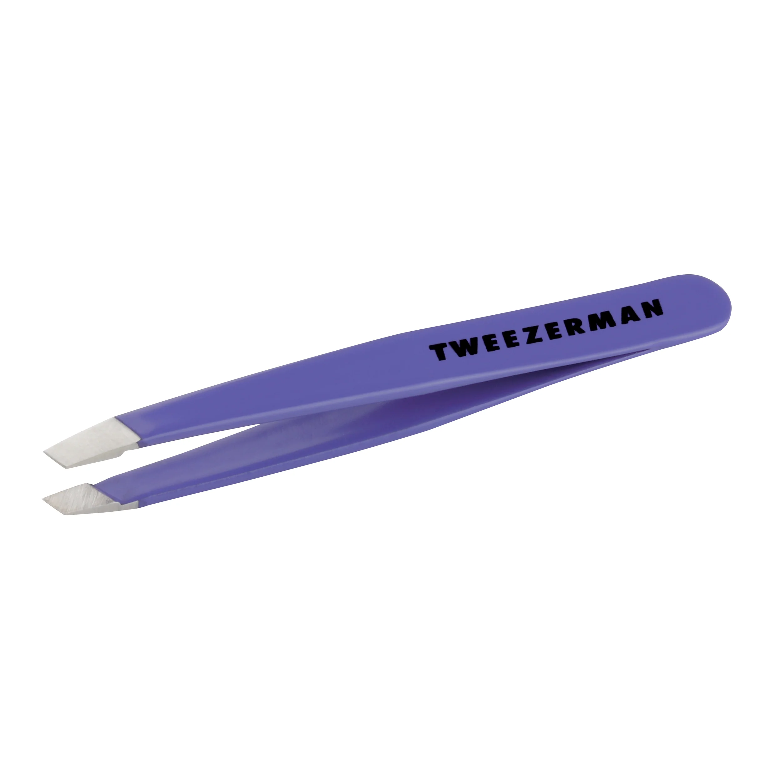 Fine Blooming Lilac Mini Slant Tweezer Powerful