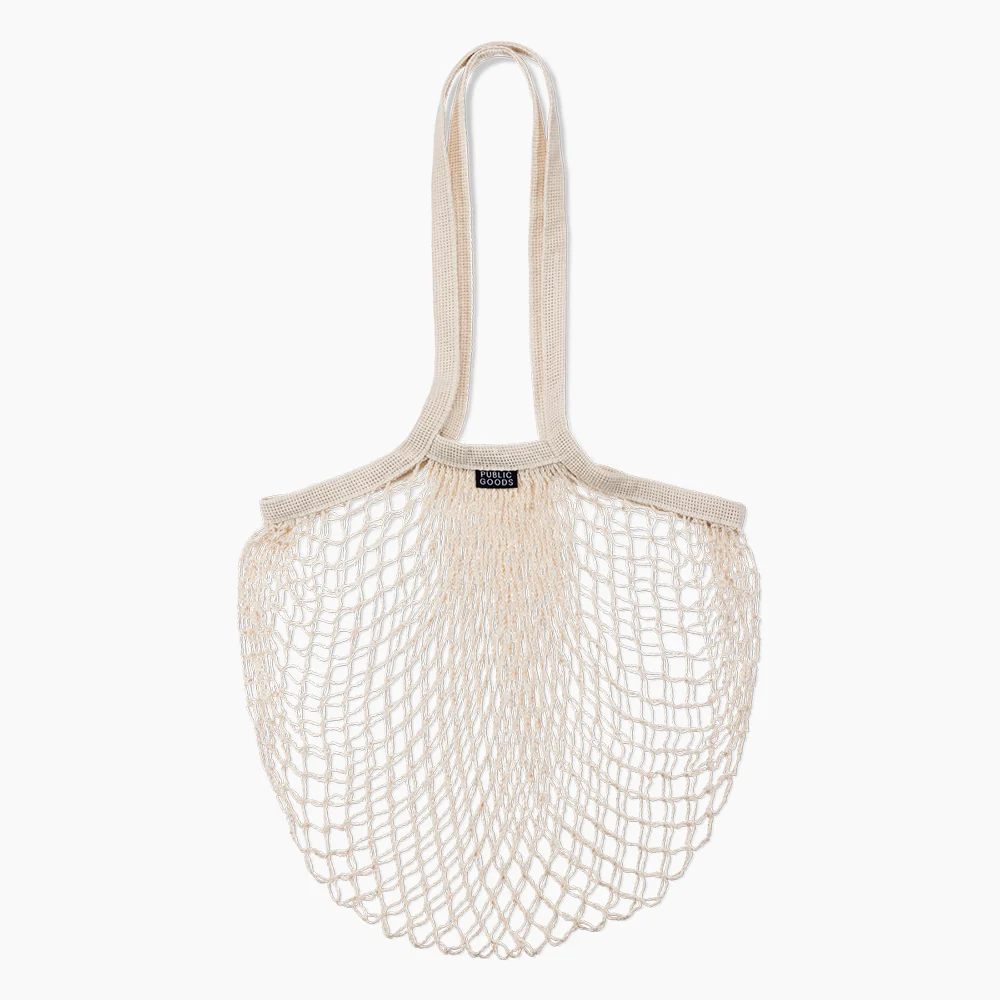 Responsible Organic Cotton Mesh Tote Clean