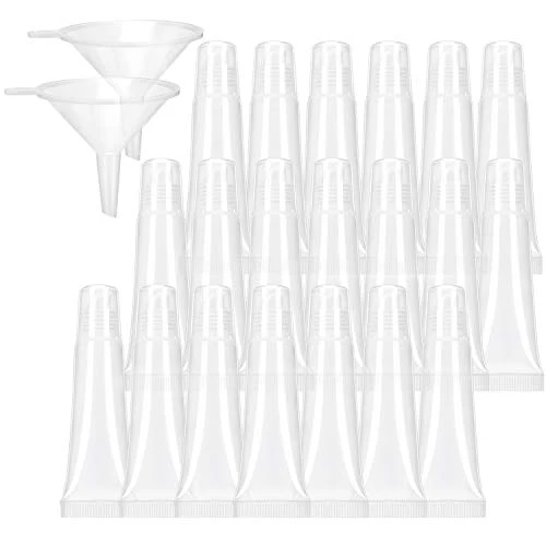 Pure 20 Pcs 10ml Empty Lip Gloss Tubes High-Grade