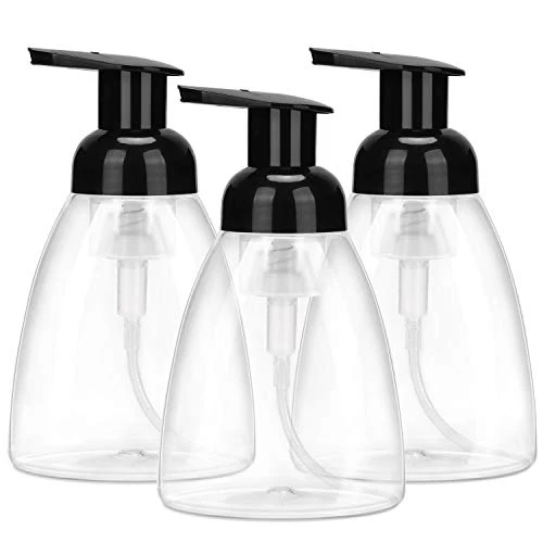 Relaxed ULG Foaming Soap Dispensers Bottles Pack of 3 Durable
