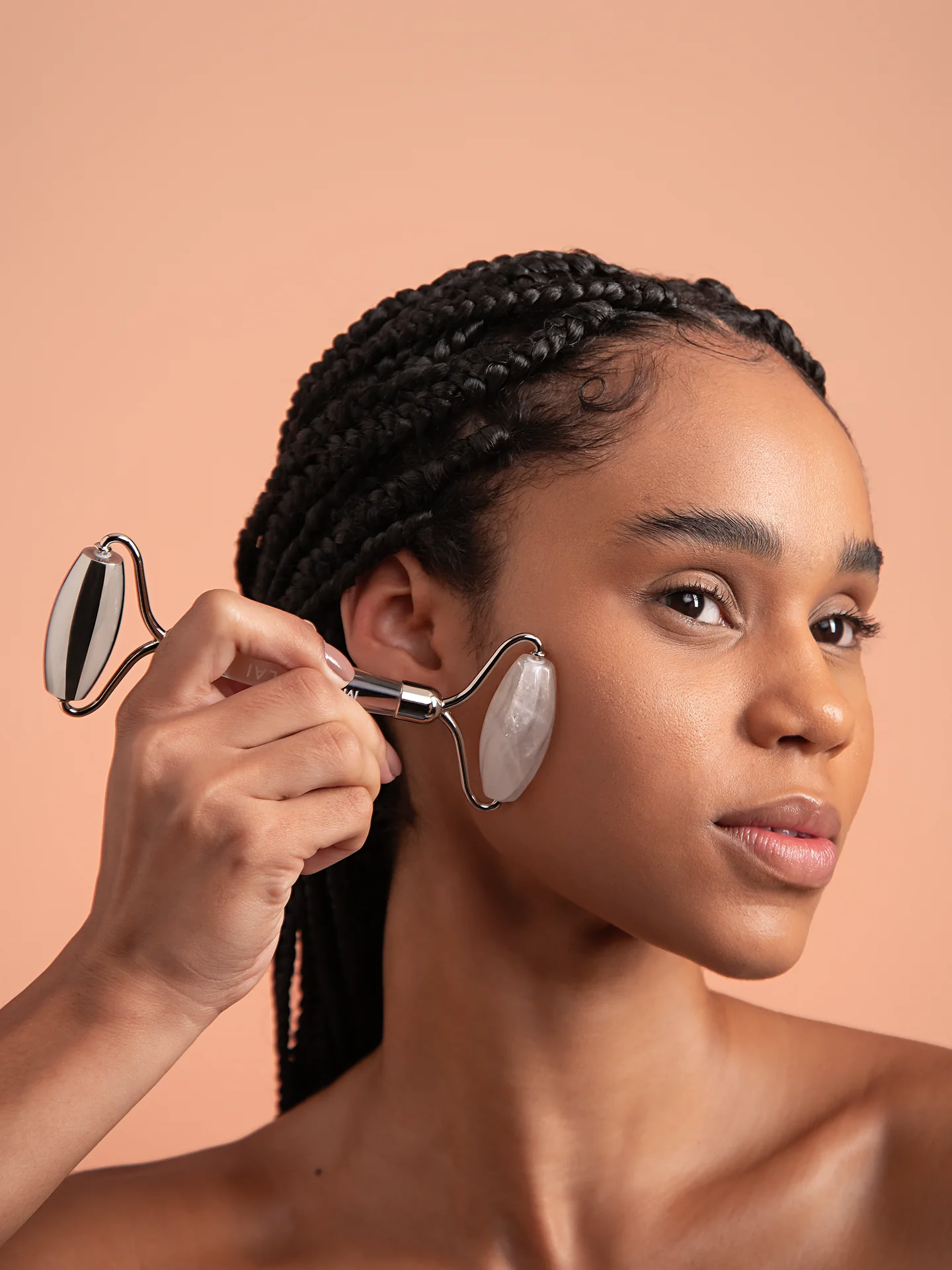 Expertly Made The Vitality Qi Myofascial Release Cryo Facial Roller with Protectiv Reusable