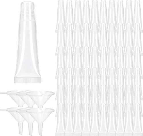 Artisan 60 Pcs 10ml Empty Lip Gloss Tubes Casual