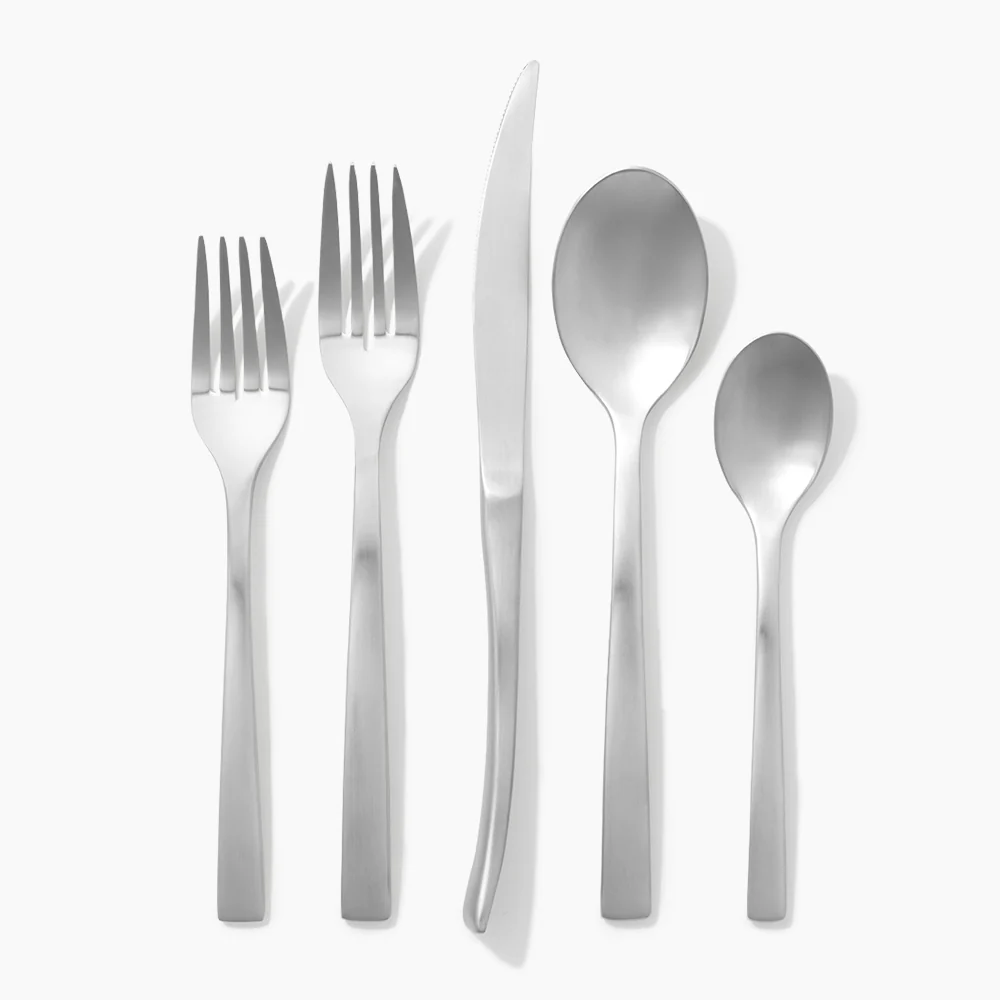 Genuine 18 10 Stainless Steel Forged Flatware Set Breathable