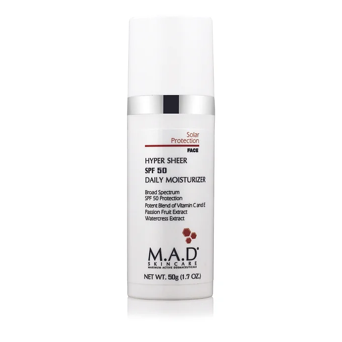 Trusted Hyper Sheer SPF 50 Daily Moisturizer Healthy