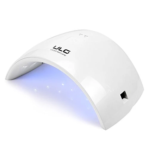 Long-Lasting Nail Lamp Dryer 24W ULG Curing LED UV Lamp for Fingernail Toenail Gel Nail Polish 30 seconds 60 seconds Timer Setting Reliable