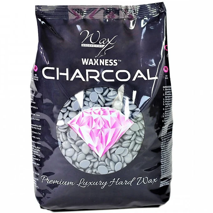Green CHARCOAL PREMIUM LUXURY HARD WAX 2.2 LB 35.27 OZ Clean