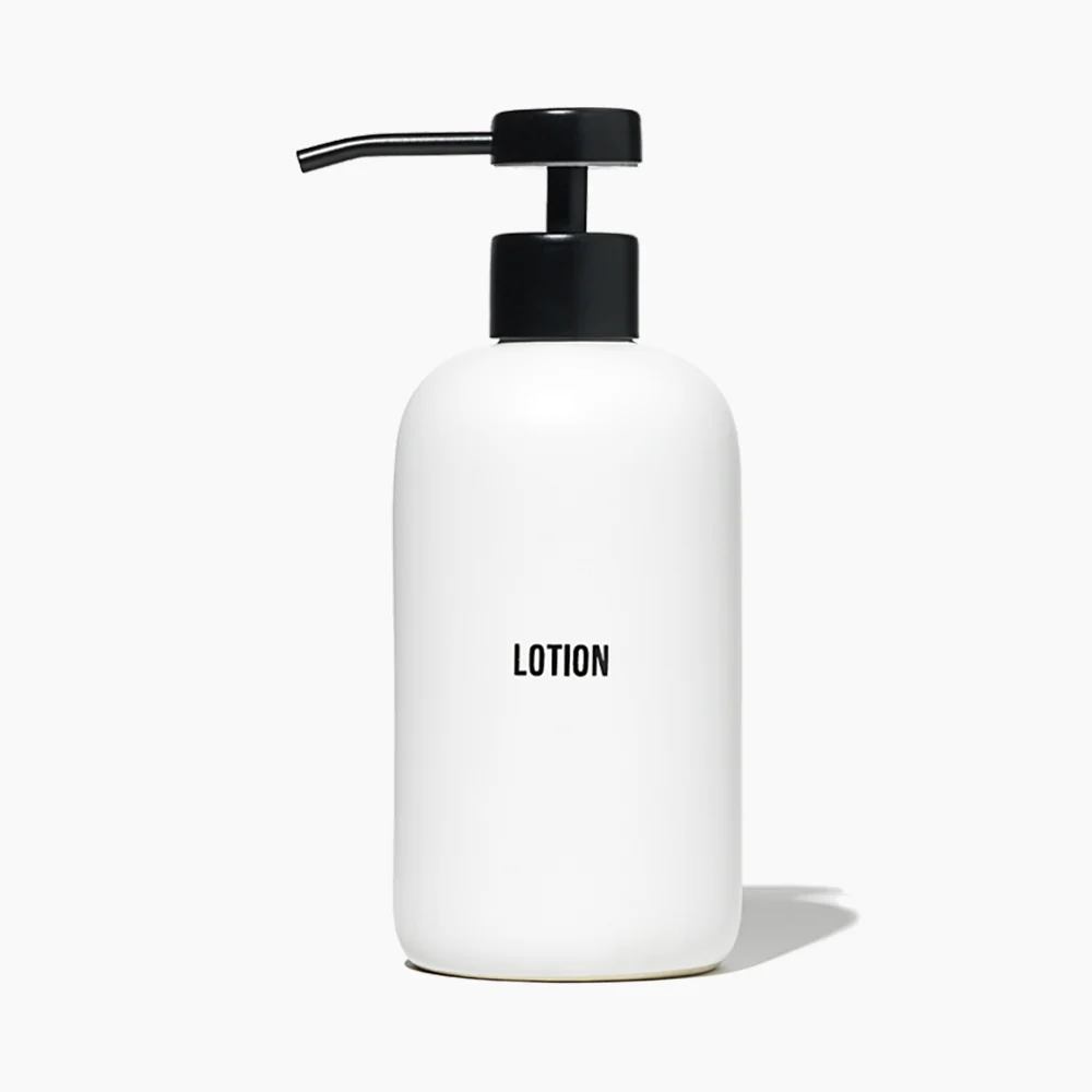 Lightweight Stoneware Lotion Dispenser Soft
