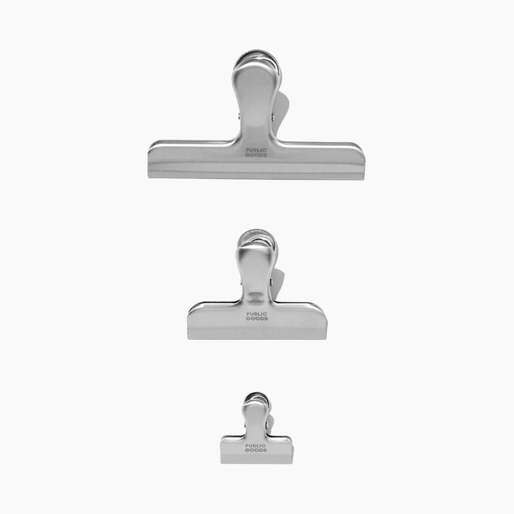 Traditional Stainless Steel Bag Clips Classic