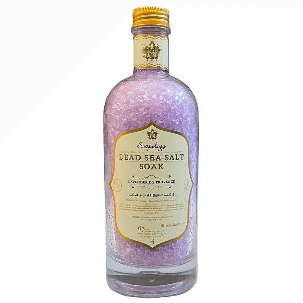 Refined Dead Sea Salt Soak - Lavender De Provence Excellent