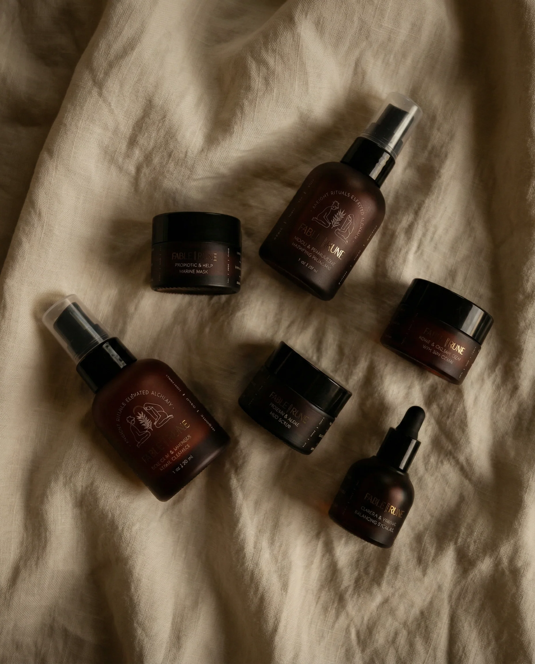 Optimized Travel Size Natural Skincare Set for Every Skin Type Mini Ritual Skincare Set Modern