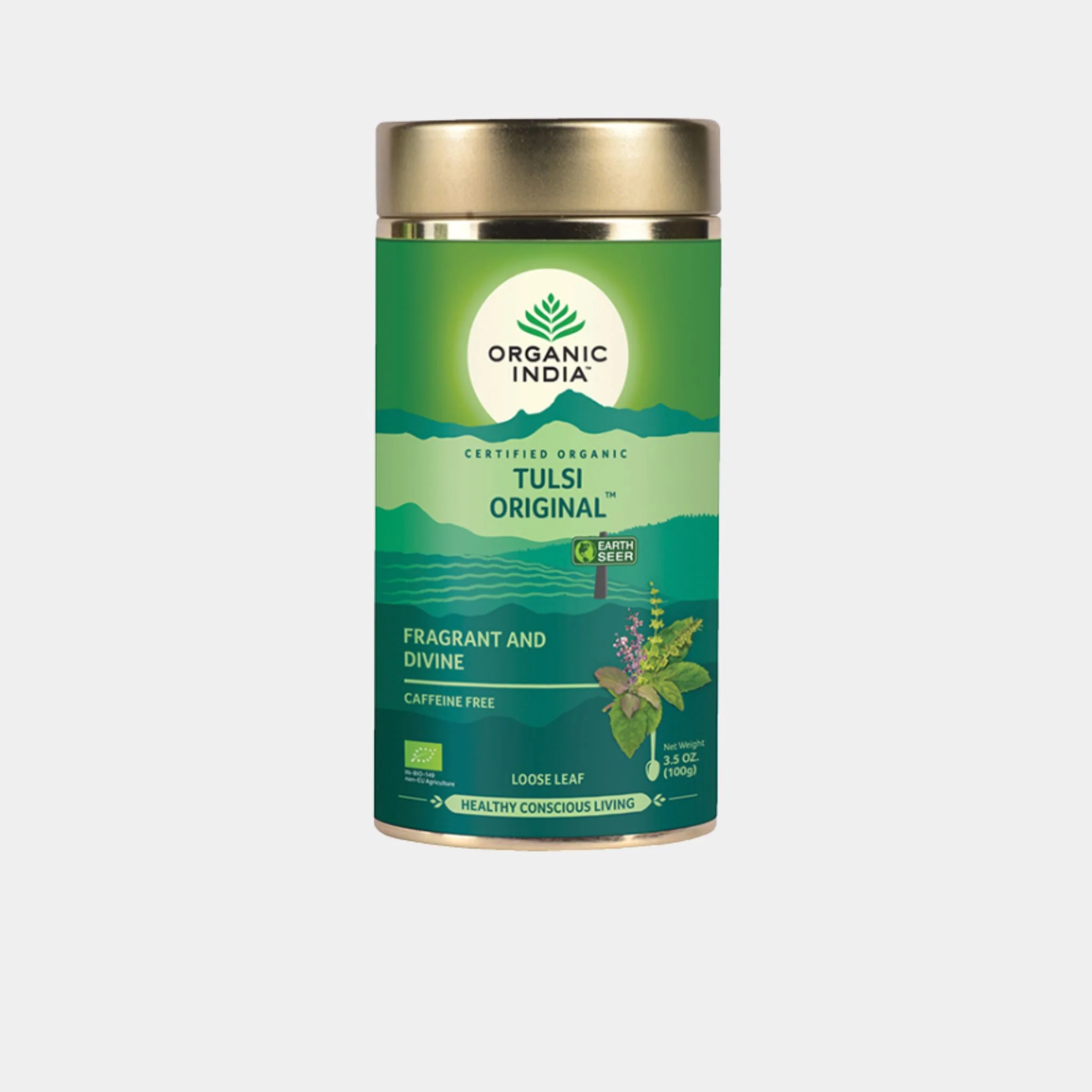 Fine Organic India Tulsi Loose-leaf tea Lightweight