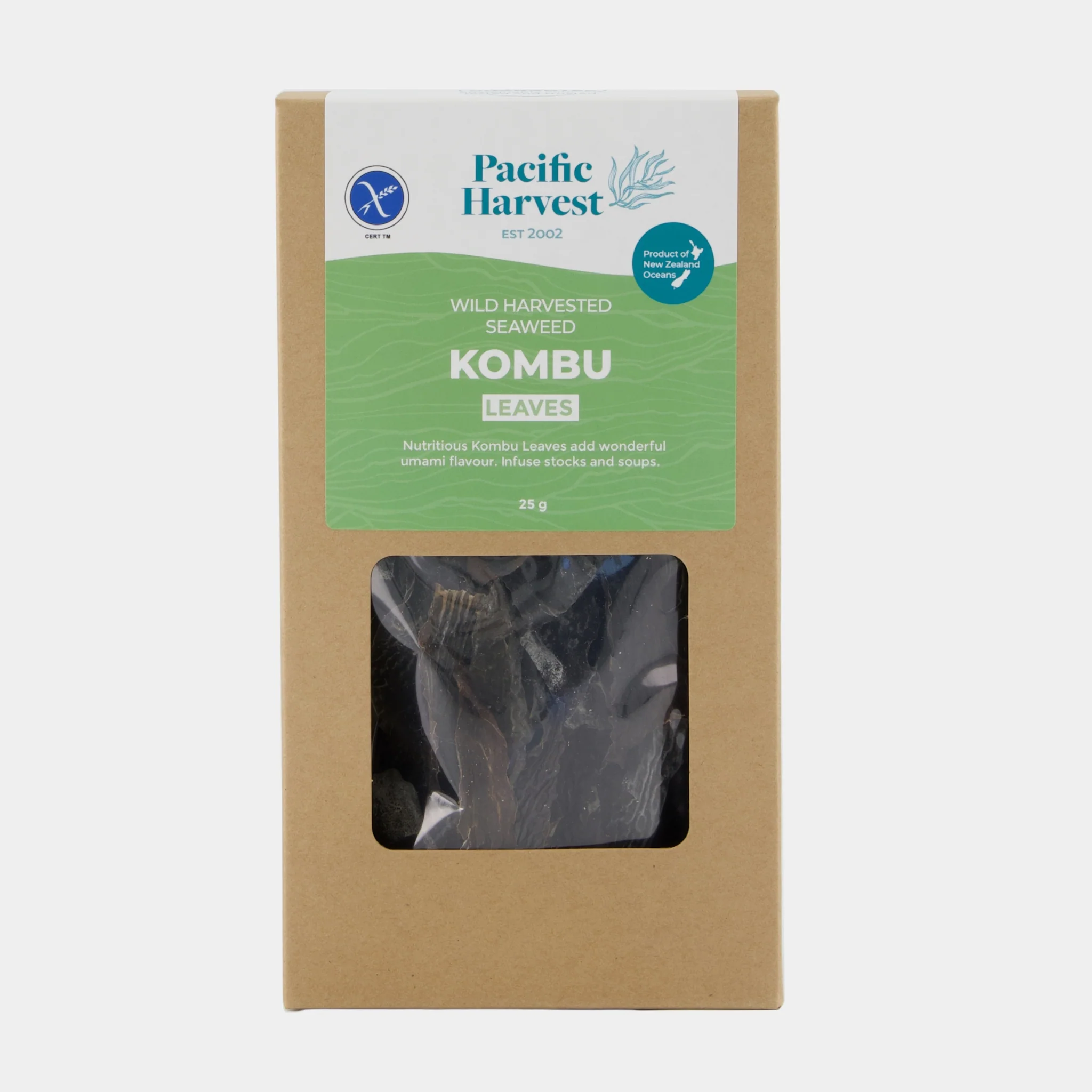 Solid Pacific Harvest Kombu Leaves Responsible