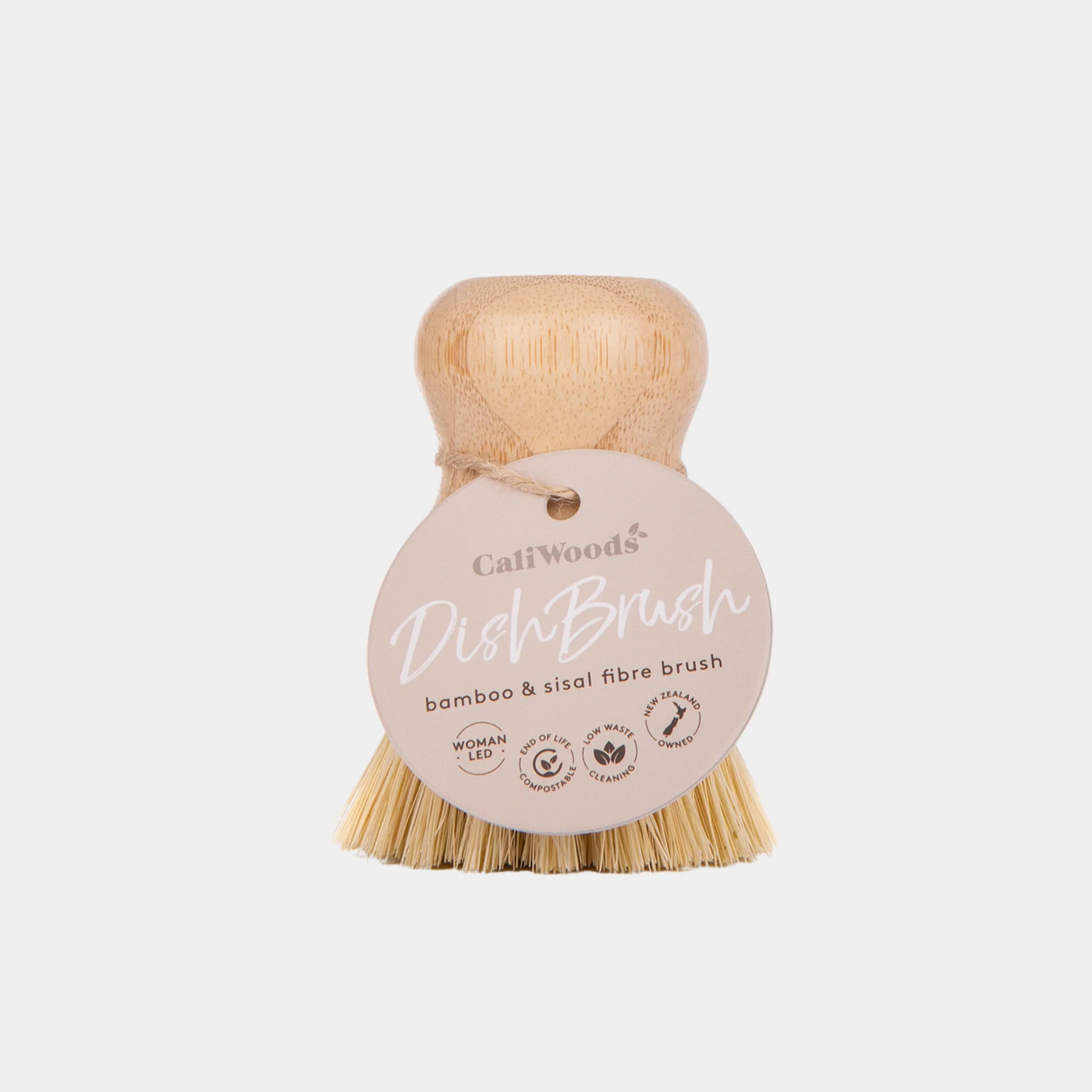 Soft CaliWoods Dish Brush Lightweight