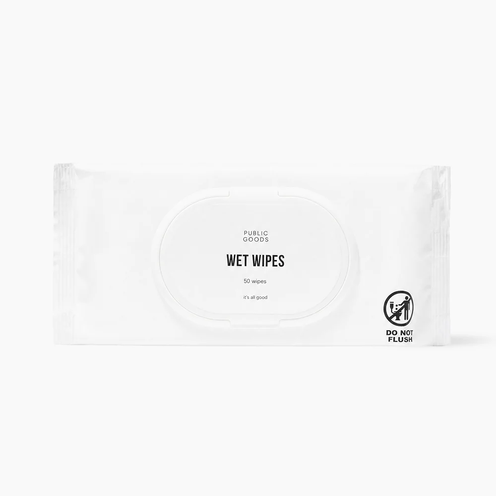 Elite Pure Bamboo Wet Wipes Practical