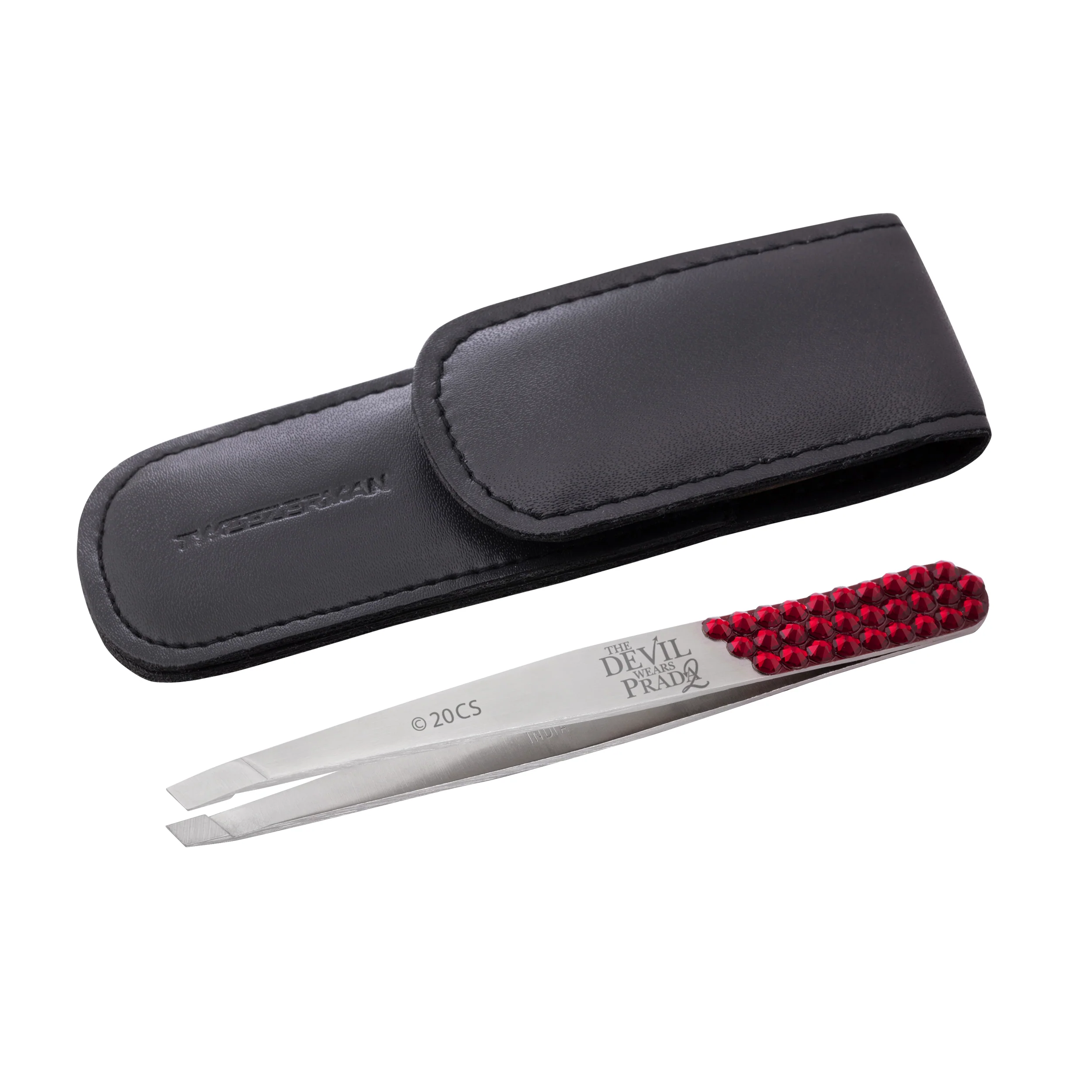 Authentic The Devil Wears Prada 2 Crystal Slant Tweezer and Case Fast