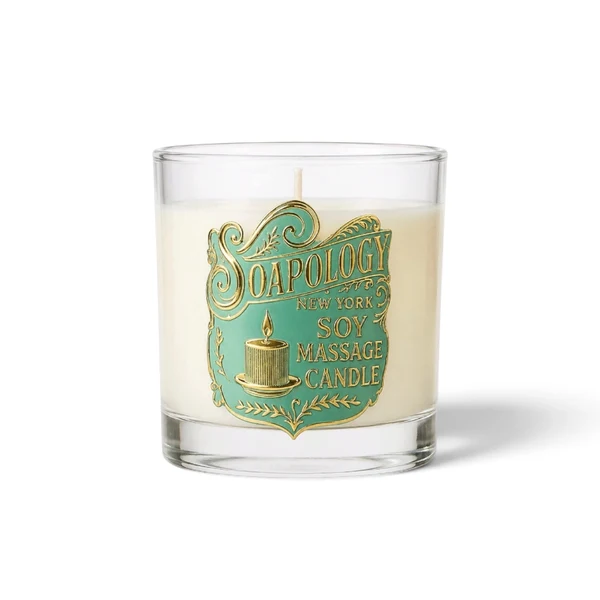 Original White Musk Soy Massage Candle Modern
