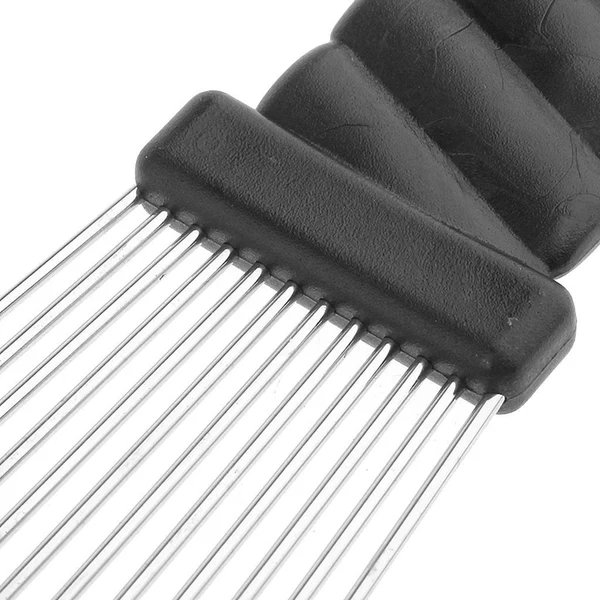 Professional Stainless Steel Salon Hair Cutting Styling Hairdressing Barber Brush Comb B Crafted