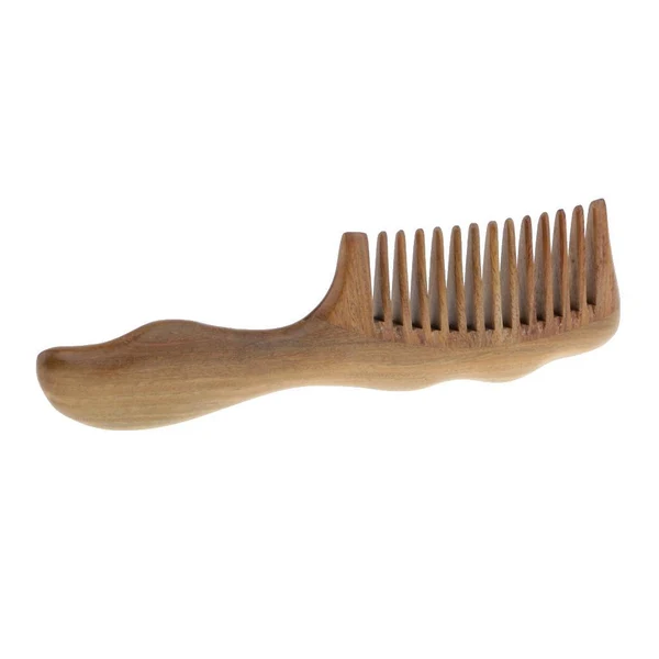 Prestigious Wide Teeth Comb Wood Detangling Comb Wooden Hair Brush Sandalwood No-Static Wooden Comb Specialty