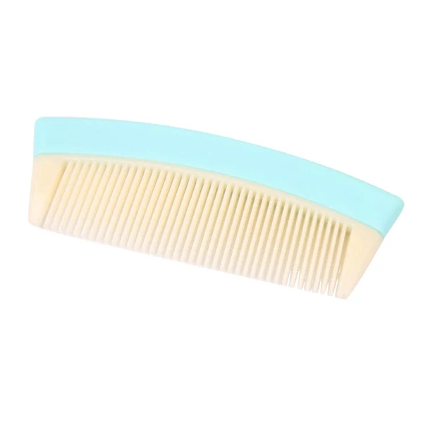 Travel Pocket Fine Tooth Detangling Hair Comb Anti-static Comb Blue Green